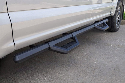 Dee Zee Deezee 99-23 Chevrolet/GMC/Dodge/Ford Full Size Truck Hex Cast - Crew Cab Side Steps (Txt Blk) DZ66321CTB DZ66321CTB Photo - Mounted