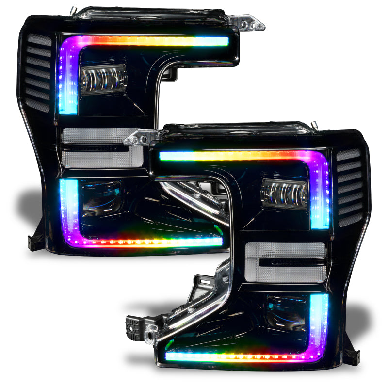 ORACLE Lighting Oracle 20-22 Ford F-250/350 Super Duty Dynamic ColorSHIFT Headlight DRL Upgrade Kit w/Switchback 1449-332 1449-332 User 1