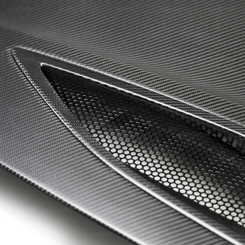 Seibon 2017-2022 Acura NSX OEM-style Dry Carbon Hood HD17ACNSX-OE-DRY HD17ACNSX-OE-DRY Photo - Primary