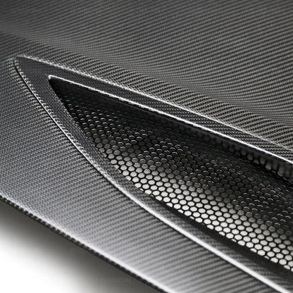 Seibon 2017-2022 Acura NSX OEM-style Dry Carbon Hood HD17ACNSX-OE-DRY HD17ACNSX-OE-DRY Photo - Primary