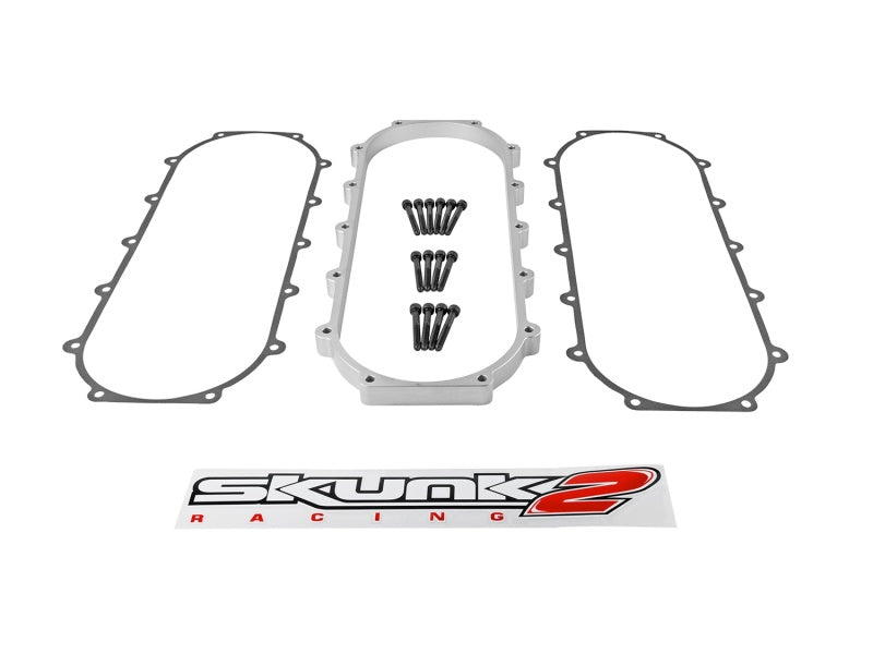 Skunk2 Ultra Series Silver Race Plenum Spacer Honda/Acura (1Liter) 907-05-9001 Photo - Unmounted