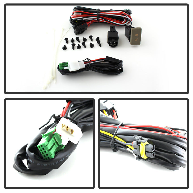 Spyder Hyundai Elantra 2014+ OEM Style Fog Lights W/Switch Clear FL-HYE2014-C 5080462 5080462 User 1