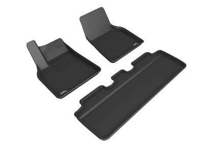 3D MAXpider 21-22 Tesla Model Y 1st & 2nd Row Floormats - Black L1TL02701509 L1TL02701509 Photo - Primary