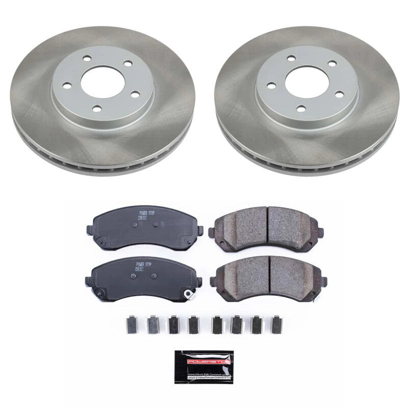 PowerStop Power Stop 02-04 Pontiac Montana Front Semi-Coated Rotor Kit SC5234 SC5234 Photo - Primary