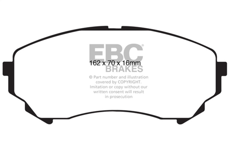EBC Disc Brake Pad Set DP41828R Photo - Primary