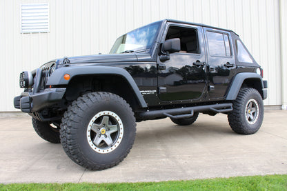 Fishbone Offroad 07-18 Jeep Wrangler JK 4 Door Rocker Guards Scale Armor FB23053 FB23053 Photo - lifestyle view