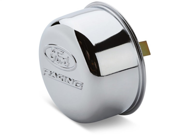 Ford Racing Chrome Breather Cap w/ Ford Racing Logo - Twist Type 302-200 302-200 Photo - Unmounted