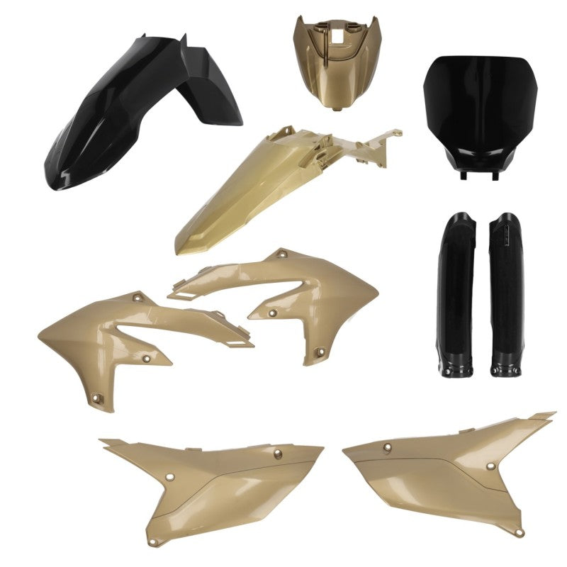 Acerbis 2024 Yamaha YZ250F/ 23+ YZ450F/FX (Includes Tank Cover) Full Plastic Kit - Black/Gold 2979597838 2979597838 Photo - Primary
