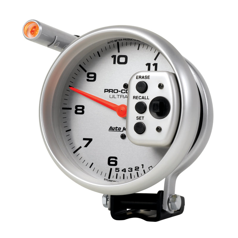 Autometer Ultra-Lite 5 inch 11000 RPM Dual Range w/ Shift-Lite and Memory Tach 6855 6855 User 2