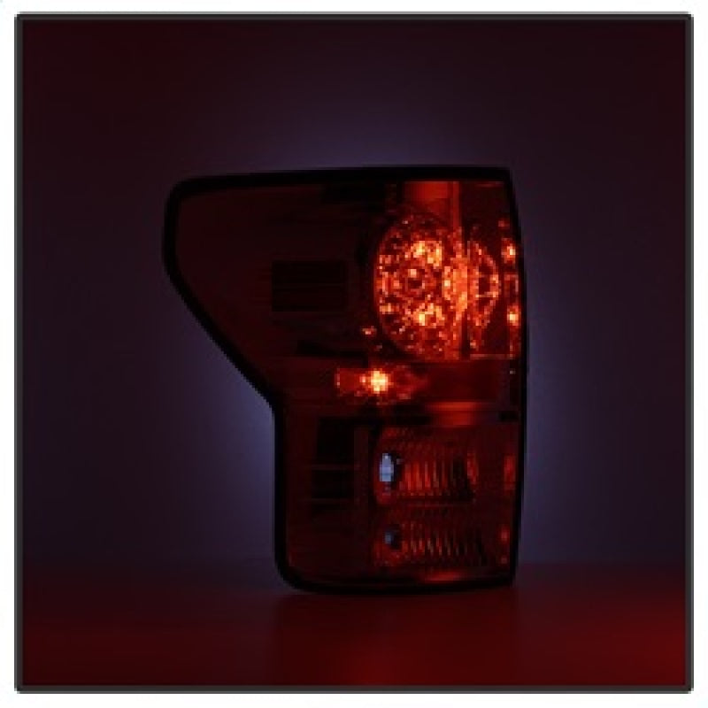 Spyder Toyota Tundra 07-13 LED Tail lights Red Smoke ALT-YD-TTU07-LED-RS 5029614 5029614 Photo - Unmounted
