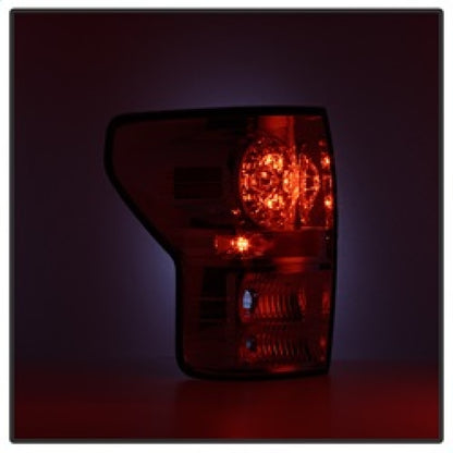 Spyder Toyota Tundra 07-13 LED Tail lights Red Smoke ALT-YD-TTU07-LED-RS 5029614 5029614 Photo - Unmounted