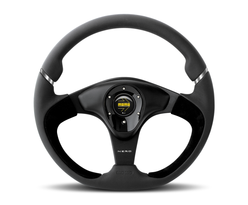 Momo Nero Black Leather Steering Wheel 350mm NER35BK0B User 1