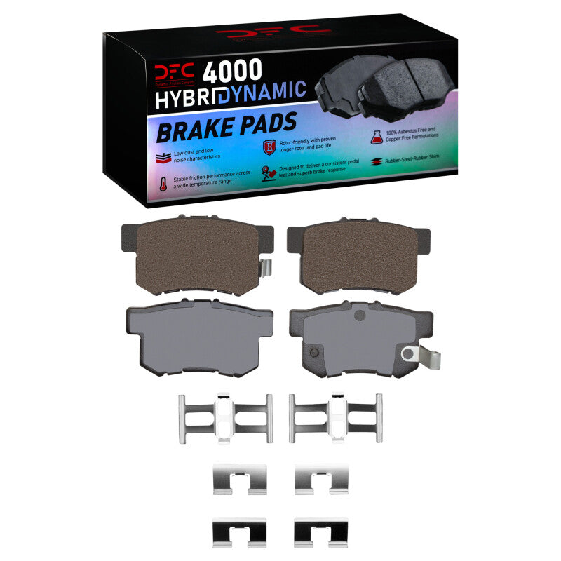 DFC DFC 4000 HybriDynamic Brake Pads Brakes, Rotors & Pads Brake Pads - OE main image