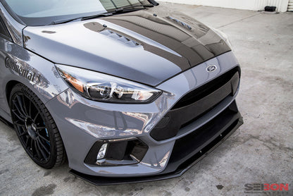 Seibon 16+ Ford Focus RS Carbon Fiber Front Bumper Garnish FBG16FDFO FBG16FDFO Photo - Primary