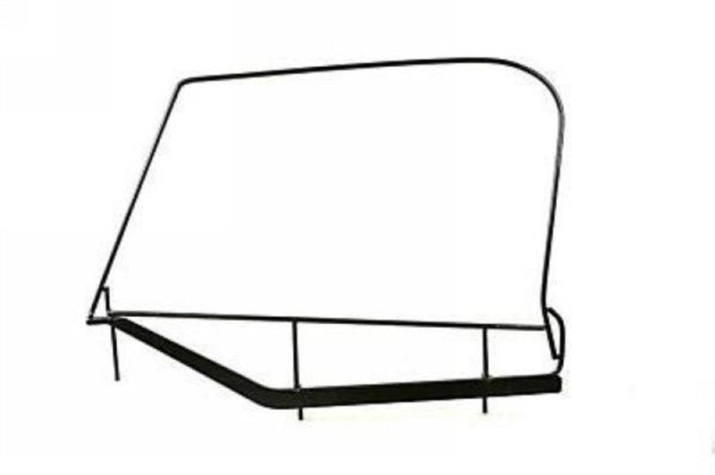 Rampage 1997-2006 Jeep Wrangler(TJ) Window Frame Only - Black 89799 89799 Photo - Primary