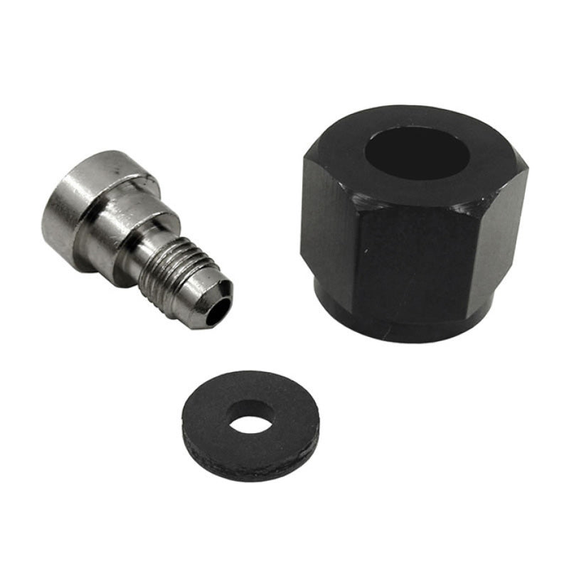 Nitrous Express 4An Bottle Nipple & Nut For CO2 Valve (Incl. Gasket) 11713 Photo - Primary