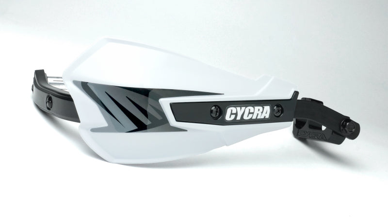 Cycra Vortex Hand Guard/w Universal U-Clamps - White 1CYC-7801-42 1CYC-7801-42 User 1