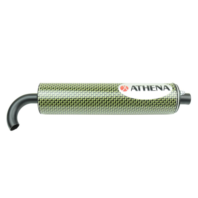Athena Agrale 50 Carbon Silencer 60x250mm w/Internal Mouth Bore 20mm per 50-80cc S410000303002 S410000303002 Photo - Primary