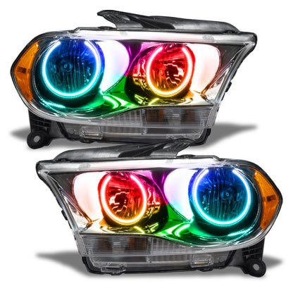 ORACLE Lighting Oracle 11-13 Dodge Durango SMD HL Halogen - Chrome - ColorSHIFT w/o Controller 7101-334 7101-334 Photo - Primary