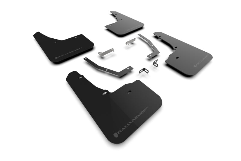 Rally Armor 2025 Subaru Forester Black UR Mud Flap w/Grey Logo MF132-UR-BLK-GRY MF132-UR-BLK-GRY Photo - Primary