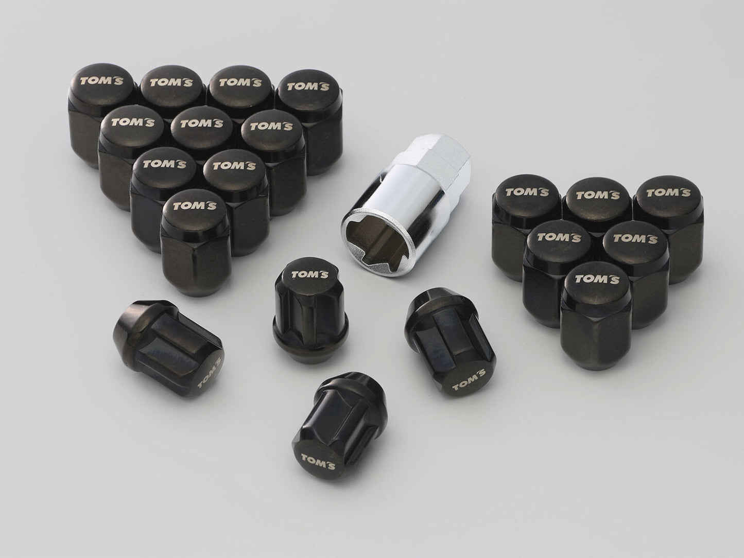 TOM'S Racing Wheel Security Lugnut + Wheel Lock (20-Piece Set)
