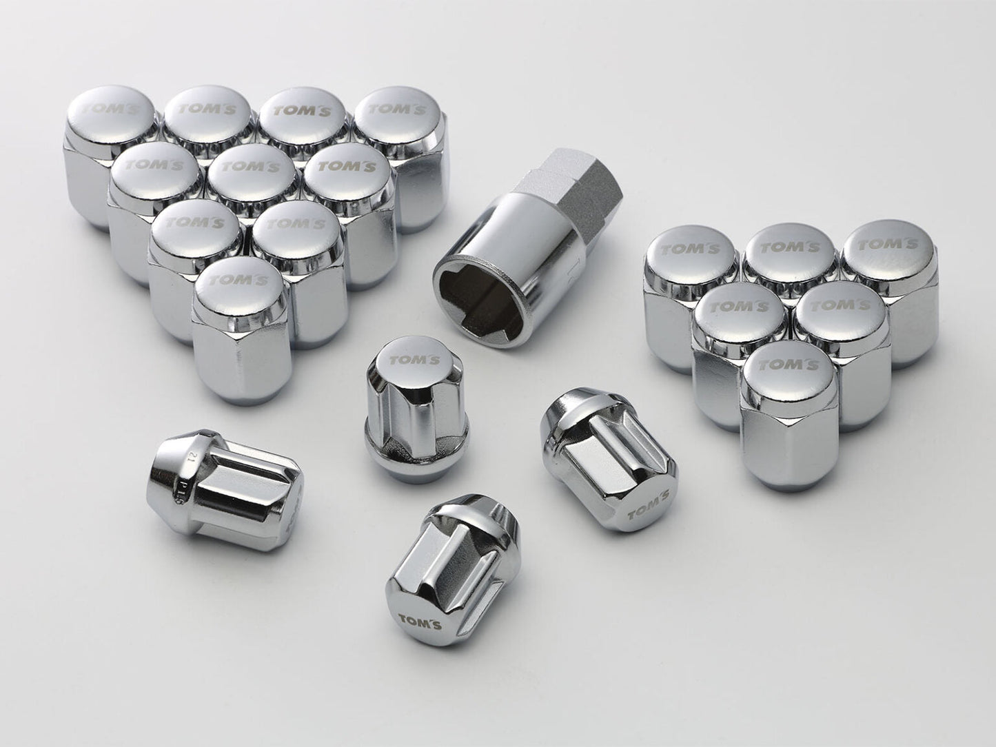 TOM'S Racing Wheel Security Lugnut + Wheel Lock (20-Piece Set)
