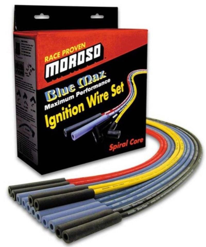 Moroso Blue Max Spiral Core Custom Fit Wire Set, Blue Wire, Unsleeved 72645 User 1