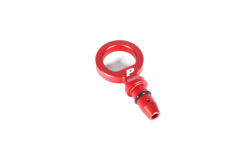 Perrin Performance Perrin Subaru Dipstick Handle Round Style - Red PSP-ENG-721RD