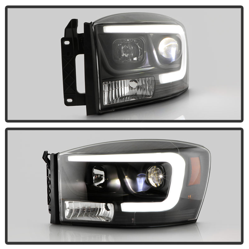 SPYDER 06-08 Dodge Ram 1500 LED Headlights - Black PRO-YD-DR06PL-BK 5088178 5088178 User 6