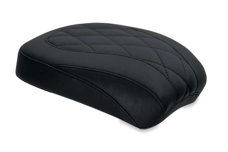 Mustang Motorcycle Mustang 00-15 Harley Softail Standard Rear Tire Wide Tripper Passenger Seat Diamond Stitch - Black 76813 76813 Photo - Primary