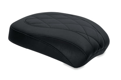 Mustang Motorcycle Mustang 00-15 Harley Softail Standard Rear Tire Wide Tripper Passenger Seat Diamond Stitch - Black 76813 76813 Photo - Primary