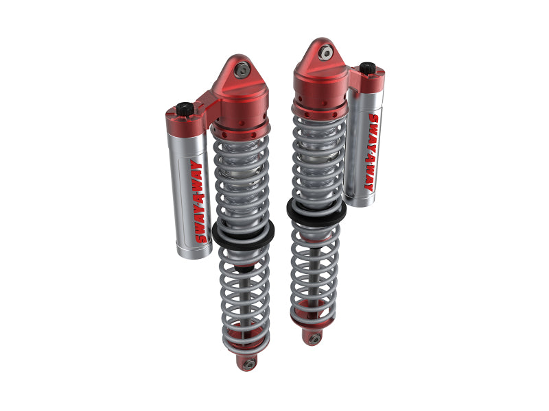 aFe 17-19 Polaris RZR 925/1000cc Sway-A-Way 2.5 Front Coilover Kit w/ PB Reservoirs and Comp Adj 851-5600-04-CA 851-5600-04-CA Photo - Unmounted