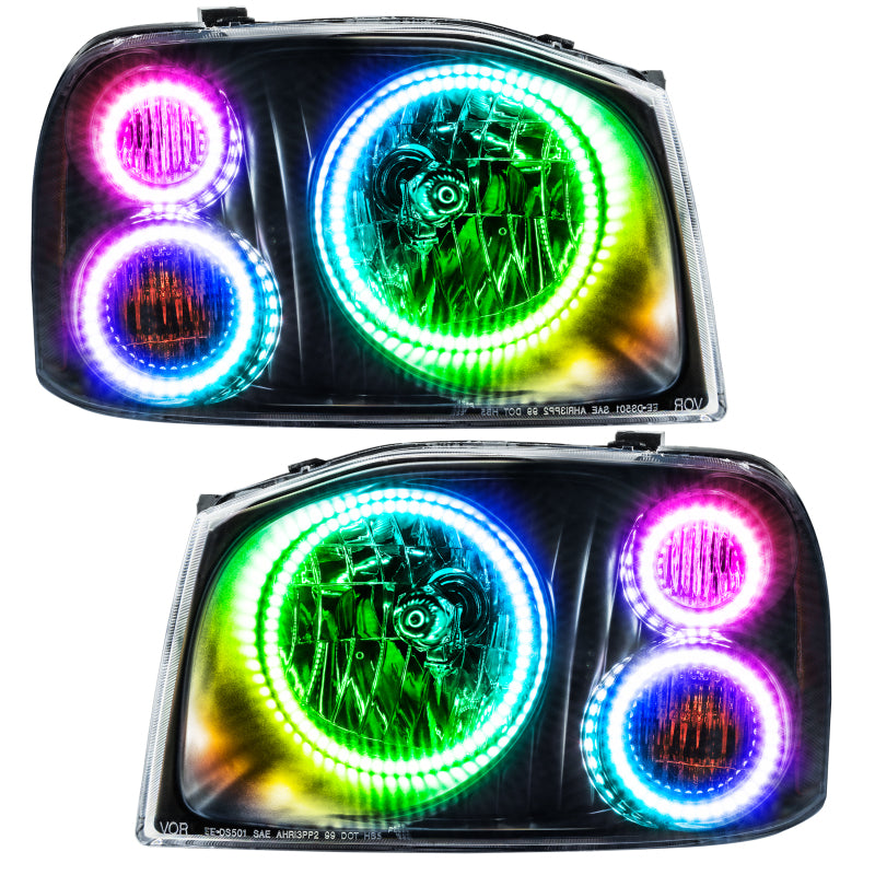 ORACLE Lighting Oracle 01-04 Nissan Frontier SMD HL - Triple Halo - ColorSHIFT w/ 2.0 Controller 8905-333 8905-333 User 4