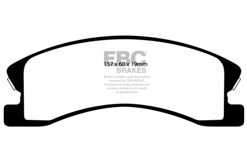EBC Disc Brake Pad Set DP61664 Photo - Primary