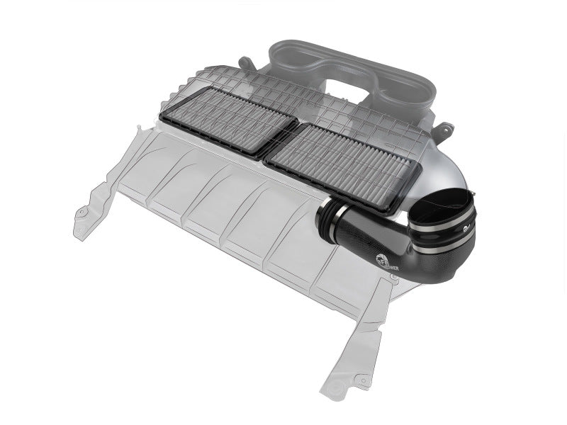 aFe Super Stock Pro Dry S Induction System 2021 RAM 1500 TRX V8-6.2L SC 55-10014DC 55-10014DC Photo - Primary