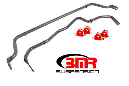 BMR 16-18 Chevy Camaro Sway Bar Kit w/ Bushings - Black Hammertone SB052H SB052H Photo - Primary