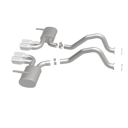 MagnaFlow Chevrolet Corvette Street Series Axle-Back Performance Exhaust System 16732 360 Degree Image Set