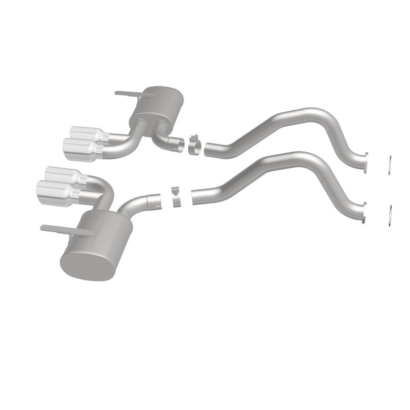 MagnaFlow Chevrolet Corvette Street Series Axle-Back Performance Exhaust System 16732 360 Degree Image Set