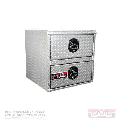 Westin/Brute HD Under Body 24in x 24in x 30in w/Top & Bottom Drawers - Aluminum 80-HDD30 80-HDD30 Photo - Primary