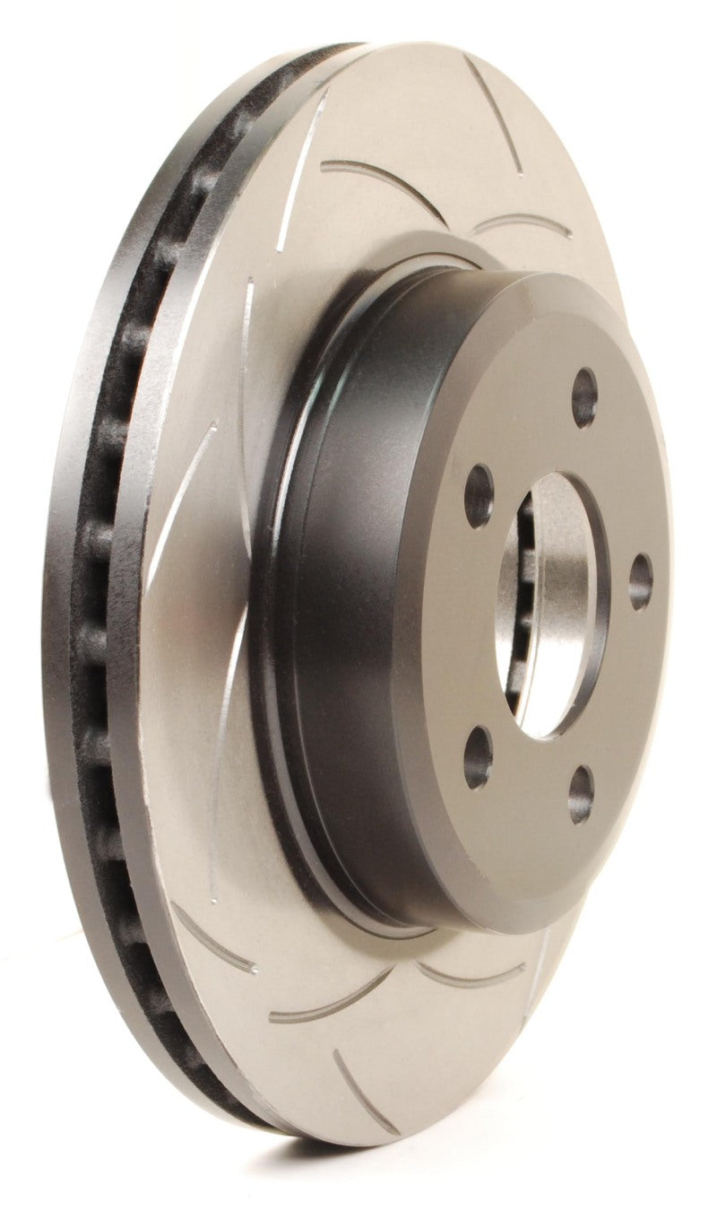 DBA 01-04 Outback 2.5L/3.0 H6 Rear Slotted Street Series Rotor 657S 657S Photo - Primary