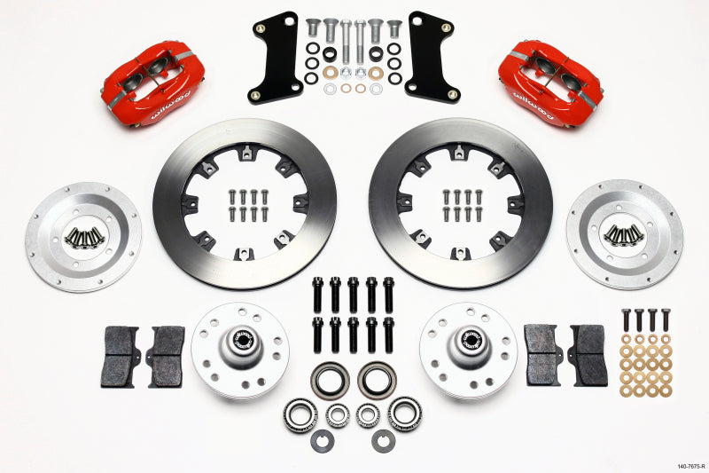Wilwood FDL Front Kit, 12.19", Red, 67-69 Camaro, 64-72 Nova, Chevelle 140-7675-R Photo - Primary