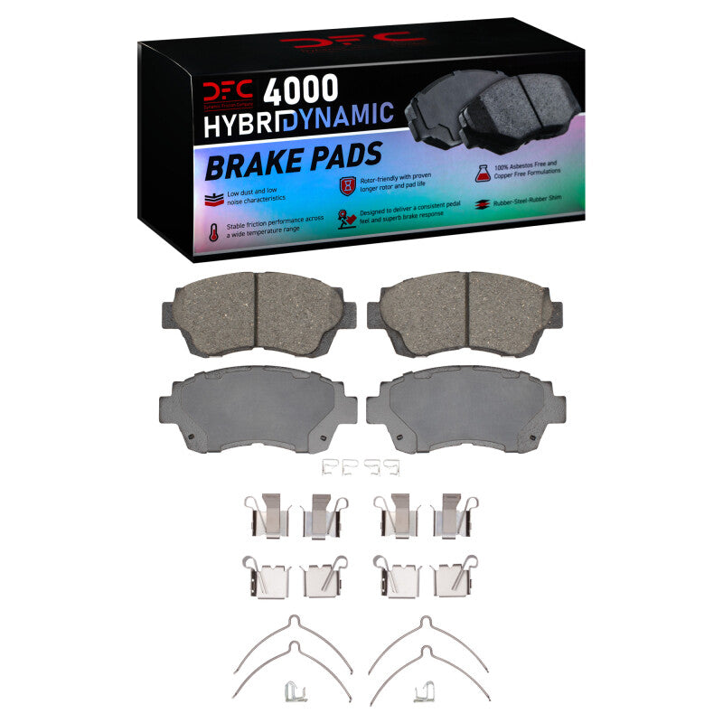 DFC DFC 4000 HybriDynamic Brake Pads Brakes, Rotors & Pads Brake Pads - OE main image
