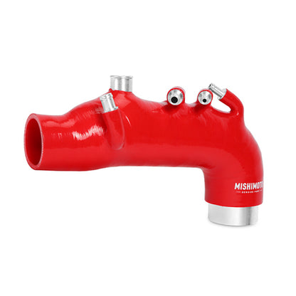 Mishimoto Red Silicone Induction Hose Subaru WRX 2008-2014 MMHOSE-SUB-08IHRD Photo - in package