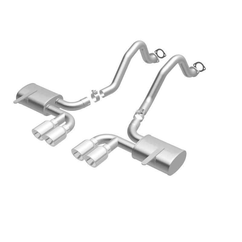 MagnaFlow Chevrolet Corvette Street Series Axle-Back Performance Exhaust System 16732 360 Degree Image Set