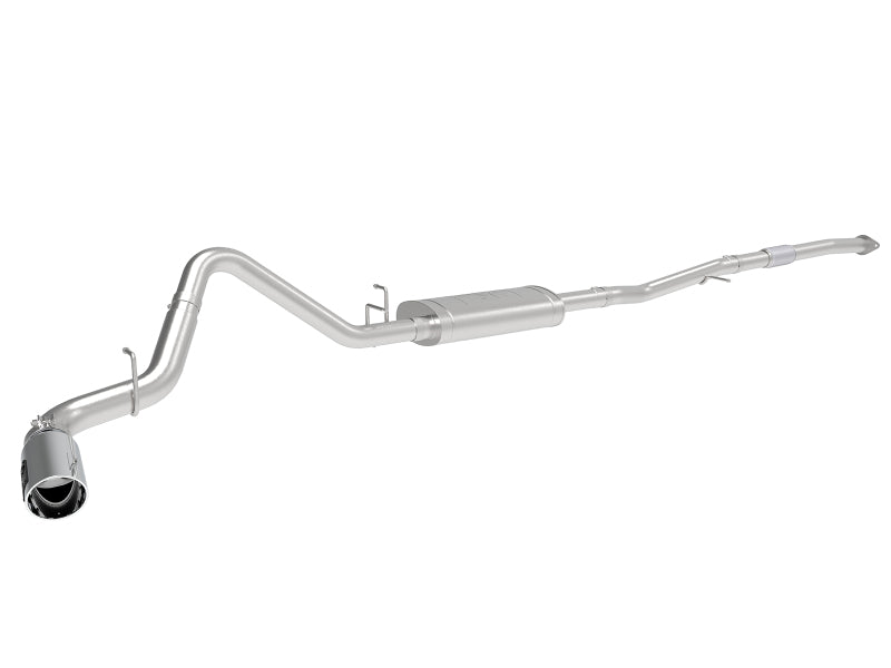 afe Apollo GT Series 19-20 GM 1500 2.7L (t) 409 SS CB Exhaust System w/Polished Tip 49-44108-P 49-44108-P Photo - Primary