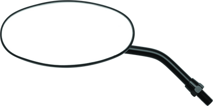 BikeMaster Adjustable Oval Mirror 10mm - Each - Black 600805 600805 User 1