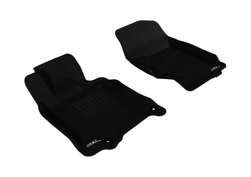 3D MAXpider 2007-2015 Infiniti Q40/Q60/G35/37 Kagu 1st Row Floormat - Black L1IN00611509 L1IN00611509 Photo - Primary