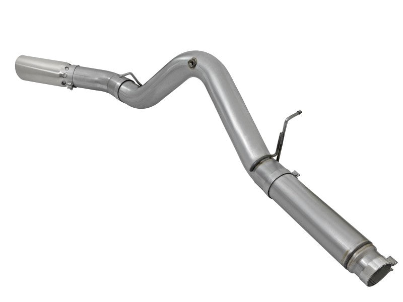 aFe  POWER 49-44081-P Large Bore-HD 5" 409 SS DPF-Back Exhaust System 49-44081-P Photo - Unmounted
