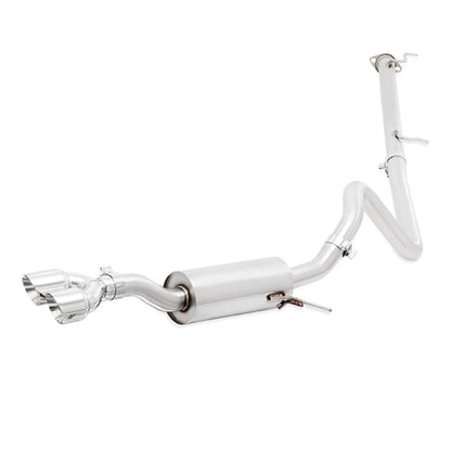 Mishimoto Cat-Back Exhaust Non Resonated Polished Tip - Ford Fiesta ST 2014+ MMEXH-FIST-14P User 2