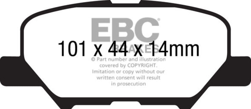 EBC Disc Brake Pad Set DP32171C Photo - Primary